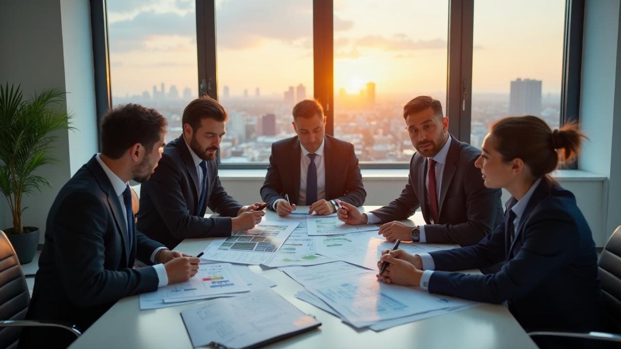 SBA 504 financing consultation with business professionals