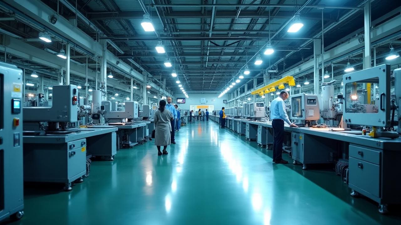 Manufacturing facility expansion funded by term loan