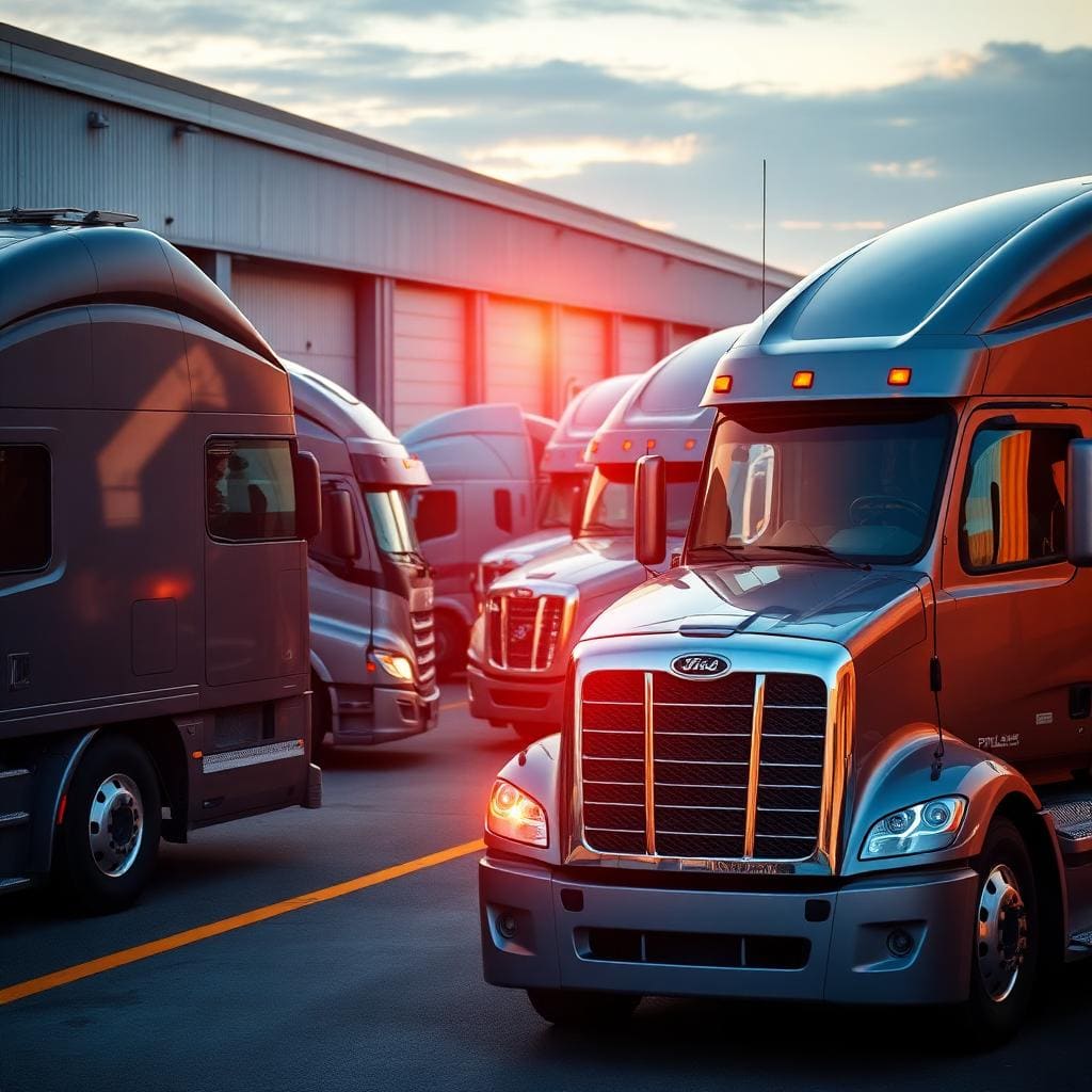 Professional trucking and logistics operations